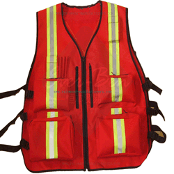 bulk surveyor safety vest with pocket factory